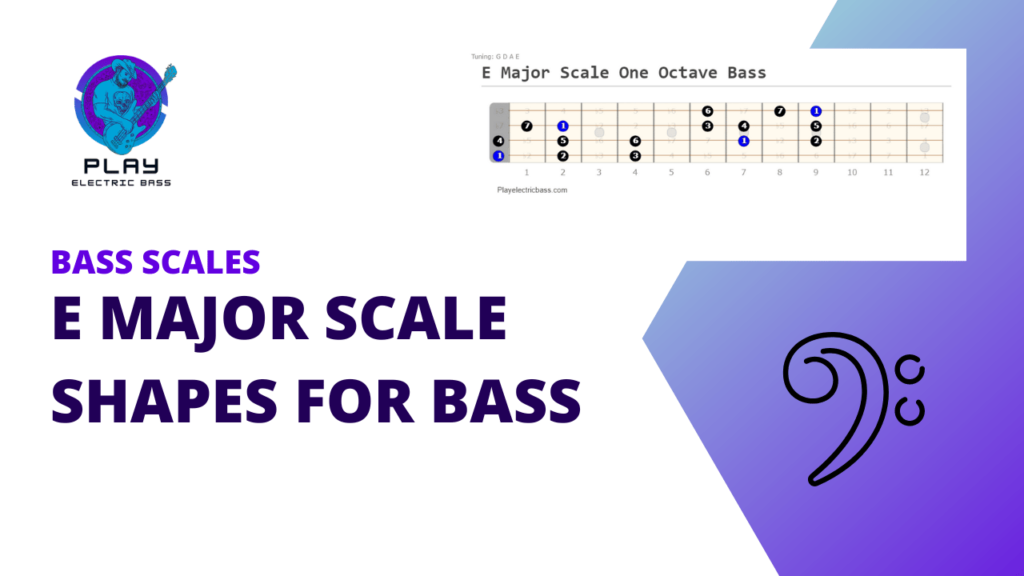 E major bass scale lesson featured image