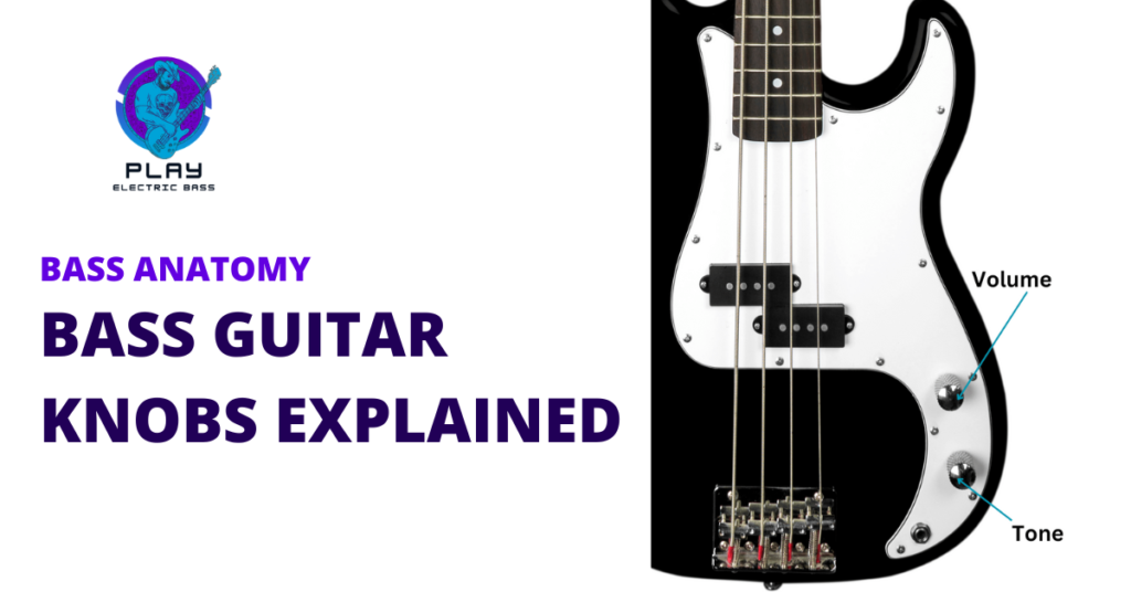 Bass guitar knobs explained - Featured image