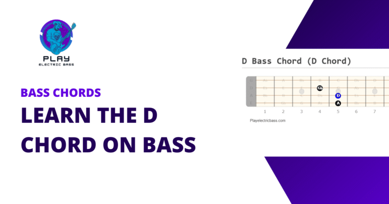 Learn The D Chord on Bass (D Major) - playelectricbass.com