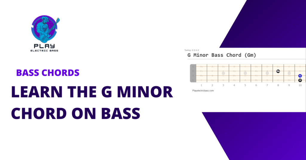 G Minor Chord on Bass Lesson Featured Image